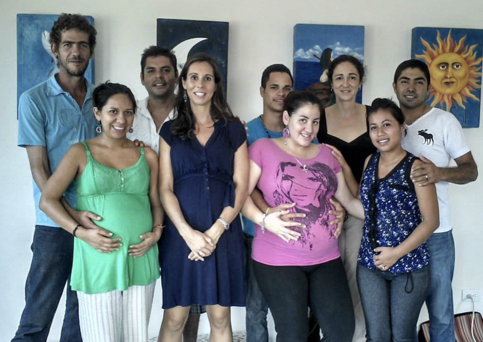 Grupo de familias en Parir Consciente